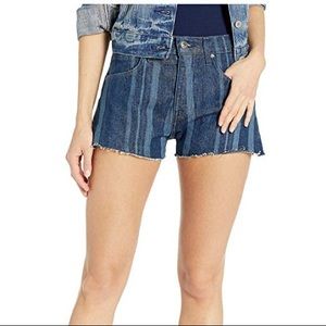 RARE Levi’s Made & Crafted Laser Striped Shorts